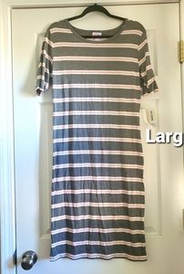 Large LuLaRoe Julia dress brand new with tags